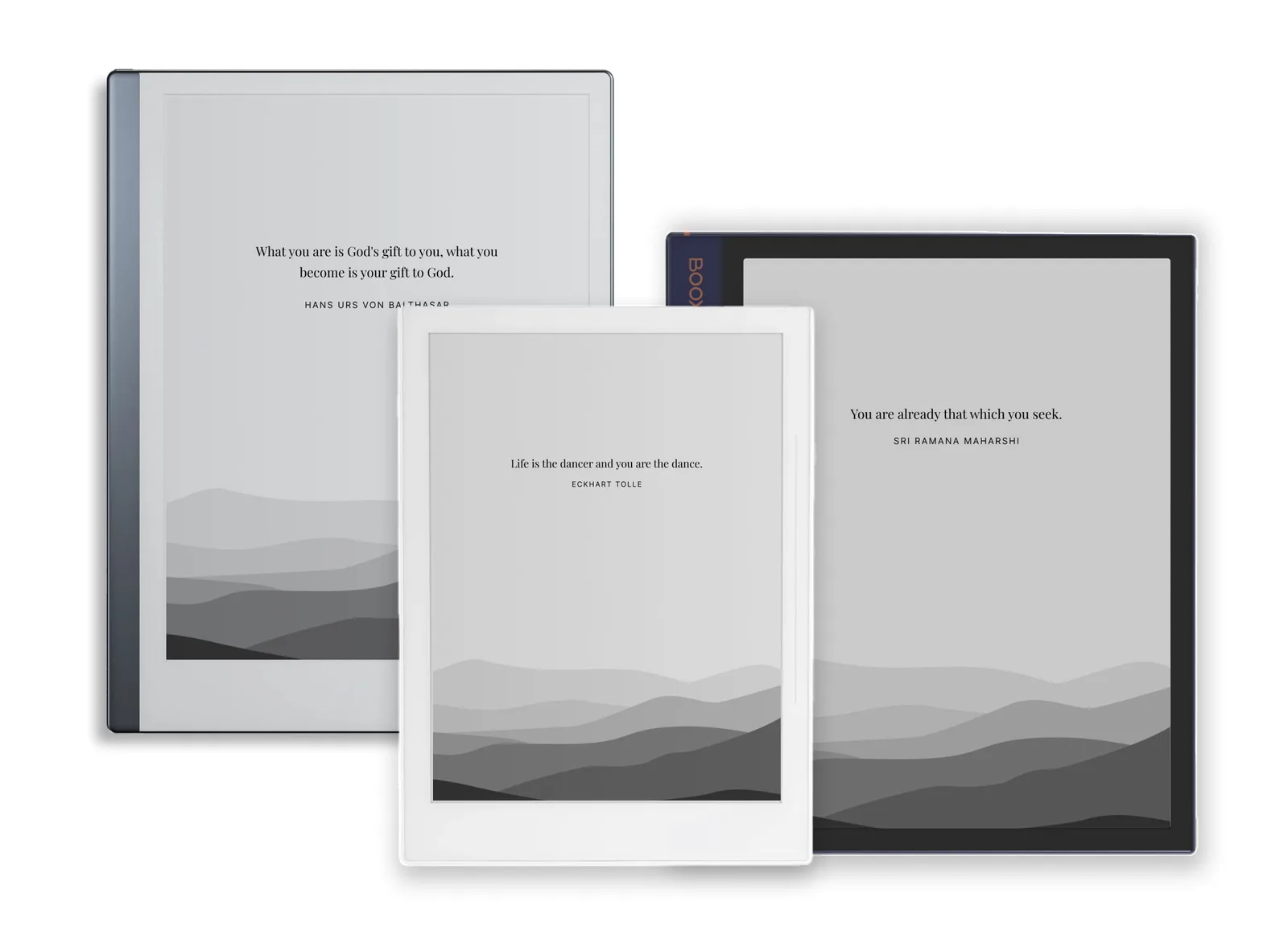 Spiritual Screen Savers for e-Ink Tablets - Supernote, Boox Note Air, Boox Nova