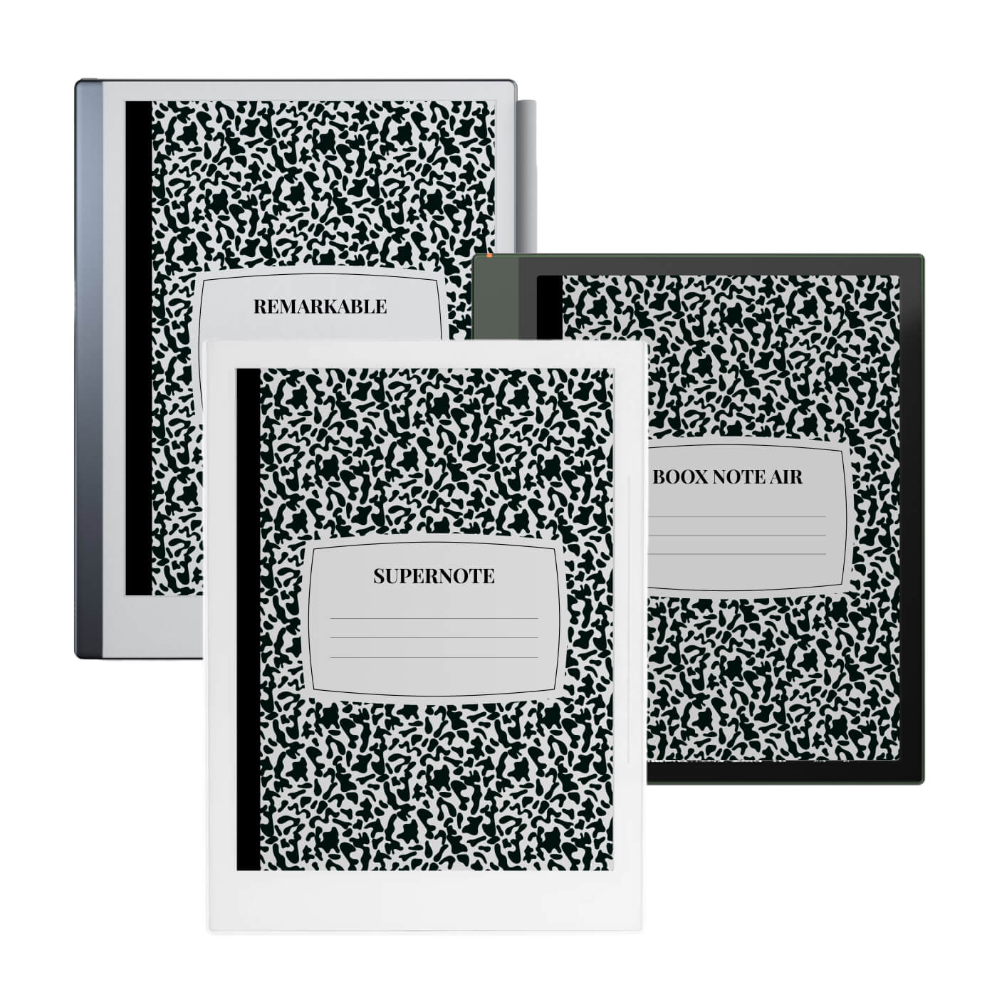 Composition Book Digital Template For Supernote, Boox Note Air & ReMarkable  - Grace Vault